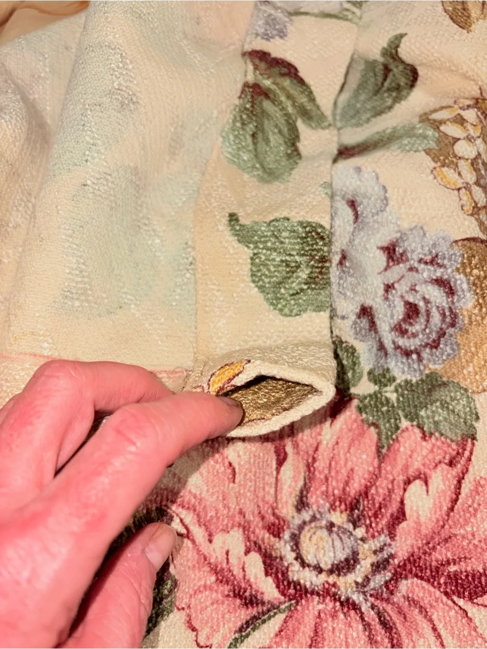 Vintage Barkcloth Curtains